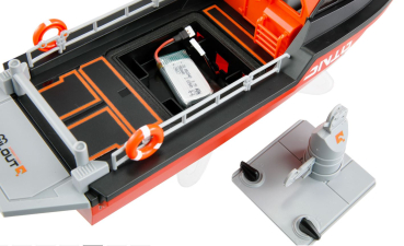 26117 Rettungsboot brushless Jetantrieb 320mm RTR schwarz/rot